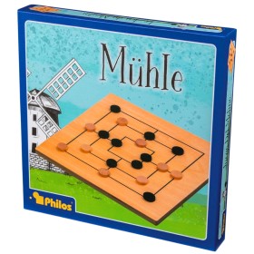 Philos Mühle Standard Brettspiel Philos - 1