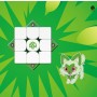 GAN356 M E 3x3 - Pokémon Sprigatito (Magnetic, Springs, Frosted) - Gan Cube