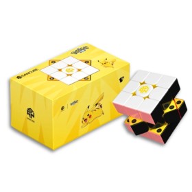 GAN356 M E 3x3 - Pokémon Pikachu (Magnetisch, Federn, Frosted) - Gan Cube