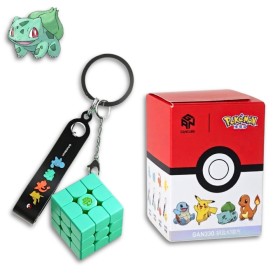 GAN330 Keychain 3x3 - Pokémon Bulbasaur - Gan Cube