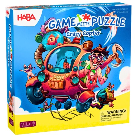 Crazy Copter - Kinderspiel und Puzzle HABA Haba - 1