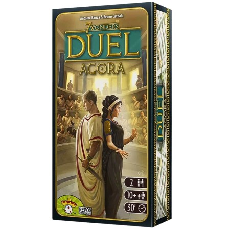 Gesellschaftsspiel 7 Wonders Duel Agora - Asmodee Erweiterung Asmodée - 1