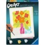 Malen-nach-Zahlen-Set Ravensburger CreArt Trend D – Vase mit orangefarbenen und roten Blumen Ravensburger - 1