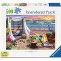 Ravensburger Puzzle Nachmittag am Strand (500 Teile) Ravensburger - 1