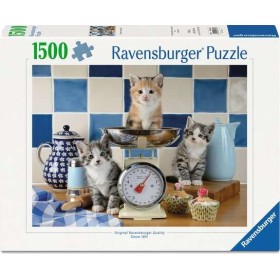 Ravensburger Puzzle Kätzchen in der Küche mit 1500 Teilen Ravensburger - 1
