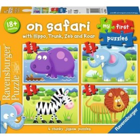 Ravensburger Mein erstes Puzzle Safari-Tiere (2, 3, 4 und 5 Teile) Ravensburger - 1
