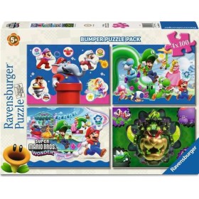 Ravensburger Super Mario Puzzle-Set 4 x 100 Teile Ravensburger - 1