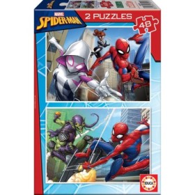 Educa Spider-Man Puzzle mit 2 x 48 Teilen Puzzles Educa - 1
