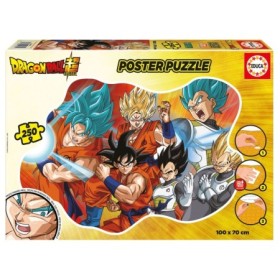 Educa Dragon Ball Poster Puzzle mit 250 Teilen Puzzles Educa - 1