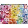 Educa Puzzle Farbcollage mit 500 Teilen Puzzles Educa - 1