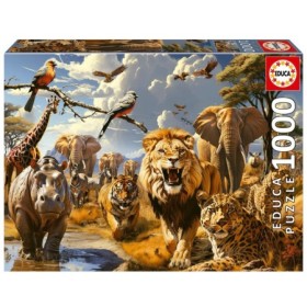 Educa Wildtiere Puzzle mit 1000 Teilen Puzzles Educa - 1