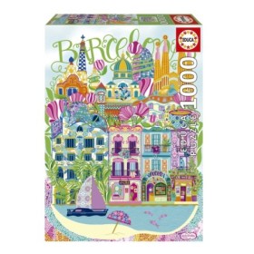 Educa Barcelona Puzzle mit 1000 Teilen Puzzles Educa - 1