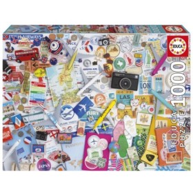 Educa Reise-Collage Puzzle mit 1000 Teilen Puzzles Educa - 1