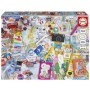 Educa Reise-Collage Puzzle mit 1000 Teilen Puzzles Educa - 1