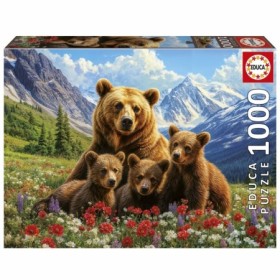 Educa Puzzle Grizzlybären in Kanada mit 1000 Teilen Puzzles Educa - 1