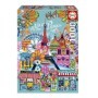 Puzzle Educa Paris by Car de Pintos mit 1000 Teilen Puzzles Educa - 1