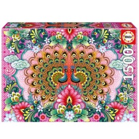 Educa Puzzle Bengalische Pfauen mit 1500 Teilen Puzzles Educa - 1
