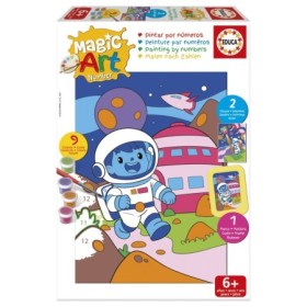 Malen-nach-Zahlen-Set Educa Magic Art Weltraumszene (6+) Puzzles Educa - 1