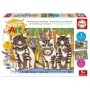 Malen-nach-Zahlen-Set Educa Magic Art Katzen und Hunde (9+) Puzzles Educa - 1