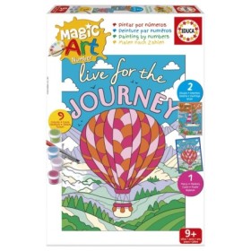 Malen-nach-Zahlen-Set Educa Magic Art Fahrzeuge (9+) Puzzles Educa - 1