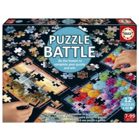 Puzzle Battle Educa Travel - 12 Puzzles mit 42 Teilen Puzzles Educa - 1