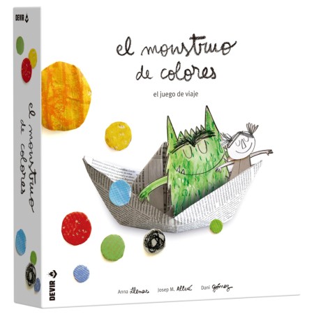 El Monstruo de Colores: Reise - Kinderbrettspiel Devir Devir - 1