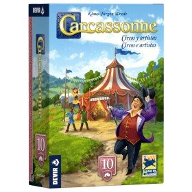 Carcassonne Erweiterung 10: Zirkus und Artisten - Devir Devir - 1