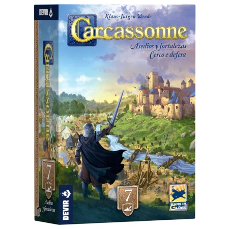Carcassonne Erweiterung 7: Belagerungen und Festungen - Devir Devir - 1