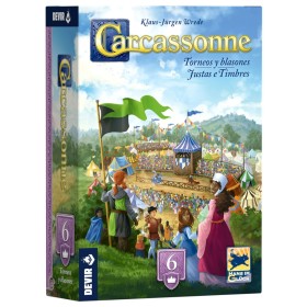 Carcassonne Erweiterung 6: Turniere und Wappen - Devir Devir - 1