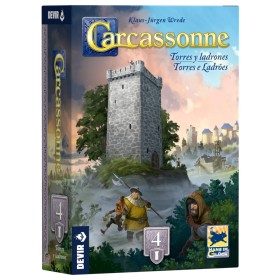 Carcassonne Erweiterung 4: Türme und Räuber - Devir Devir - 1