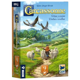 Carcassonne Erweiterung 9: Weinberge und Schafe - Devir Devir - 1