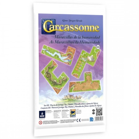 Carcassonne: Wunder der Menschheit III - Mini-Erweiterung Devir Devir - 1