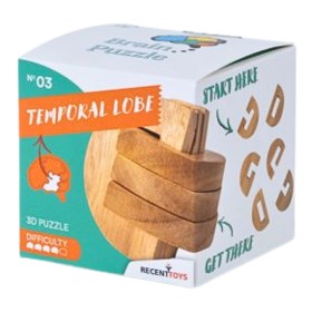 Brain Puzzle Nº 03: Schläfenlappen - Recent Toys Knobelpuzzle Recent Toys - 1