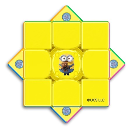 GAN i4 MagLev 3x3 - Minions Edition (Magnetic + UV Coated) Gan Cube - 1
