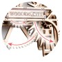 Steampunk Wanduhr - 3D-Holzpuzzle Wooden City Wooden City - 5