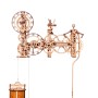 Steampunk Wanduhr - 3D-Holzpuzzle Wooden City Wooden City - 3