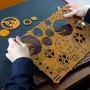 Wanduhr Zahnradglobus - Holz-3D-Puzzle Wooden City Wooden City - 2