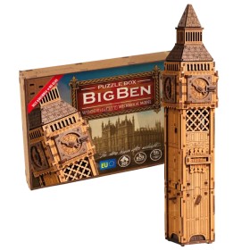 Big Ben - Geheime Box Escape Room 3D aus Holz Wooden City Wooden City - 1