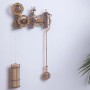 Steampunk Zahnrad-Globus-Wanduhr - 3D-Puzzle aus Holz Wooden City Wooden City - 4