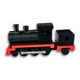 Kohle-Zug - Sequenzielles Entdeckungs-Puzzle mit Goldnugget - 2
