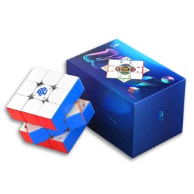 GAN12 ui 3x3 V2 PowerPod (MagLev + Magnetic + UV Coated) Gan Cube - 1