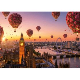 Educa London in voller Blüte Puzzle mit 1000 Teilen Puzzles Educa - 1