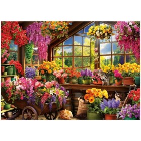 Puzzle Educa Gartenschuppen mit 1500 Teilen Puzzles Educa - 1