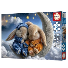 Educa Hasenträume Puzzle mit 100 Teilen Puzzles Educa - 1