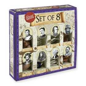 Große Köpfe - Set von 8 Rätsel
