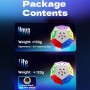 VinCube Azure Megaminx Nova (Magnetic + MagLev + Ball-Core + UV Coated) VIN Cube - 11