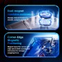 VinCube Azure Megaminx Nova (Magnetic + MagLev + Ball-Core + UV Coated) VIN Cube - 10