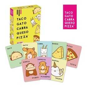Taco Gato Cabra Queso Pizza - Schnelles Kartenspiel (spanische Ausgabe) Lúdilo - 1