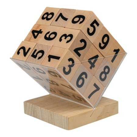 Sudoku Würfel 3D aus Holz Philos - 1