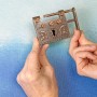 Roman Latch Lifter - Metall-Knobelspiel Project Genius Project Genius - 4